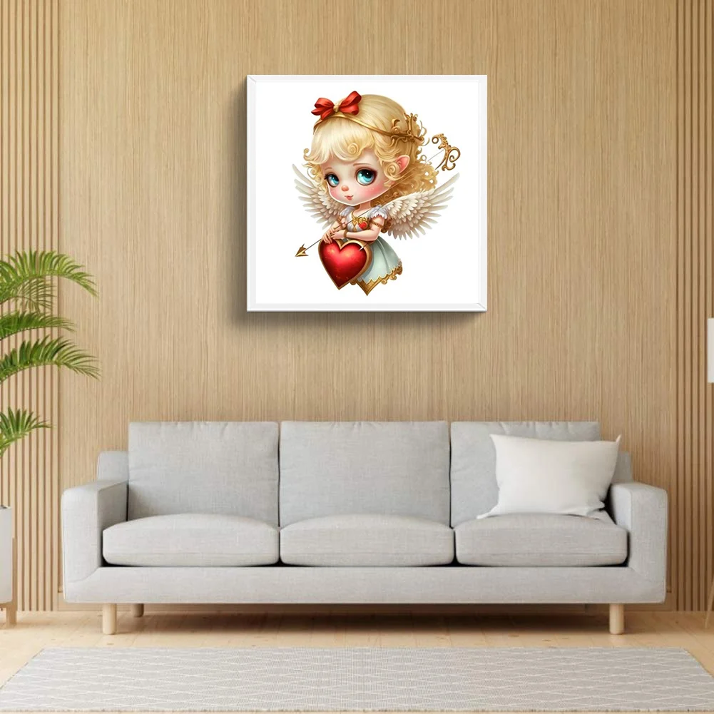 Full Round Diamond Painting 30*30cm - Little Angel