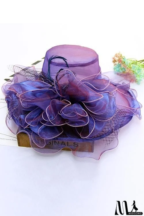 MidiSono - Organza Layer Sun Hat