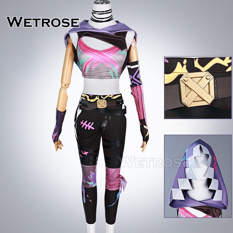 [Wetrose] Pre-Order Arcane Prodigy Jinx Cosplay Costume