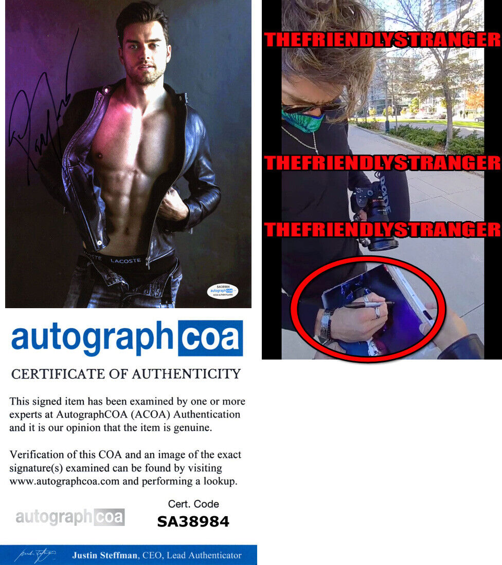 PIERSON FODE signed Autographed 8X10 Photo Poster painting i EXACT PROOF - Man From Toronto ACOA