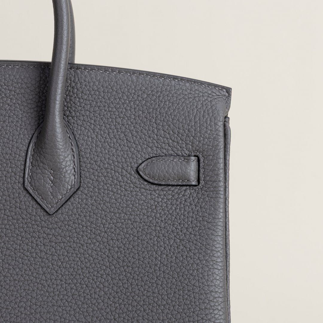 Birkin 25cm Togo 8F Etain PHW