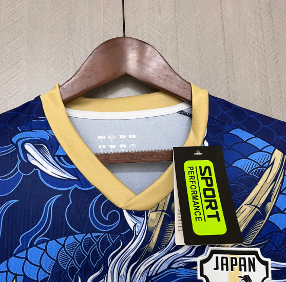 24/25 Japan Dragon Blue Soccer Shirt Thai Qulity