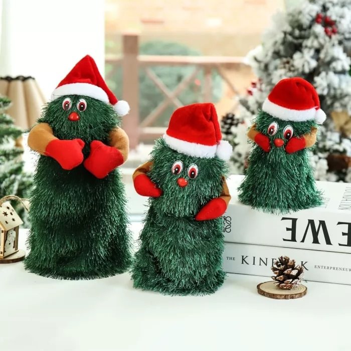 Dancing Christmas Tree Family、、sdecorshop