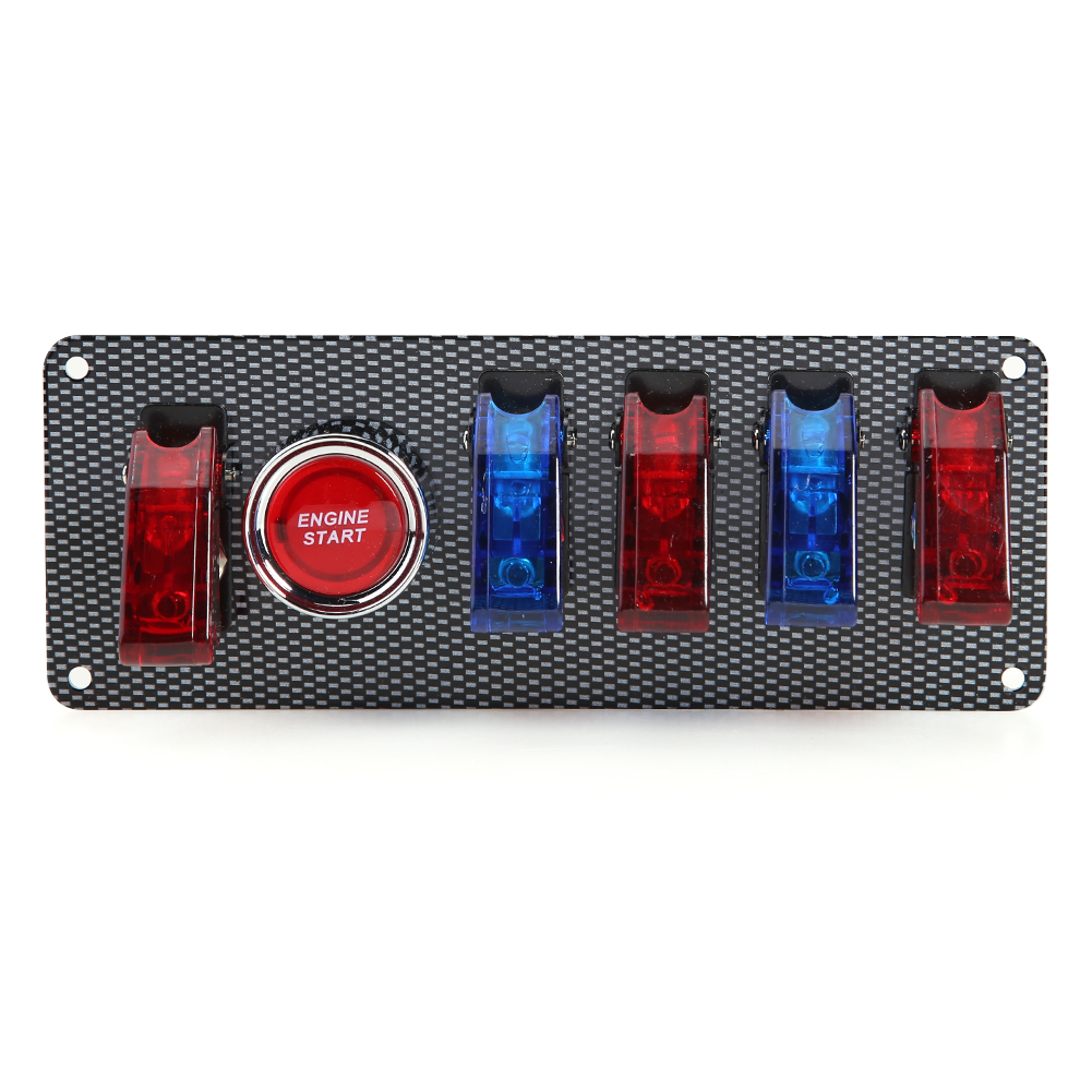 

YJ-3019 Racing Engine Start Push Button Ignition Toggle Switch Panel (A), 501 Original