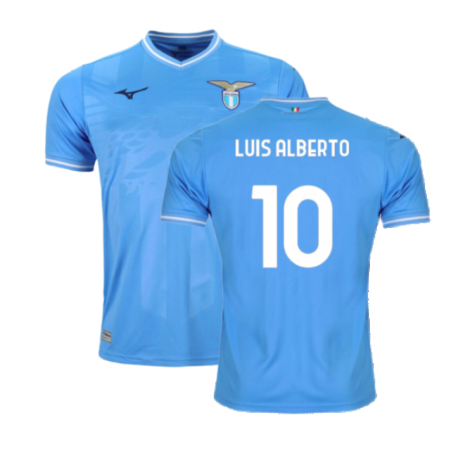 Lazio Rom Luis Alberto 10 Home Trikot 2023-2024