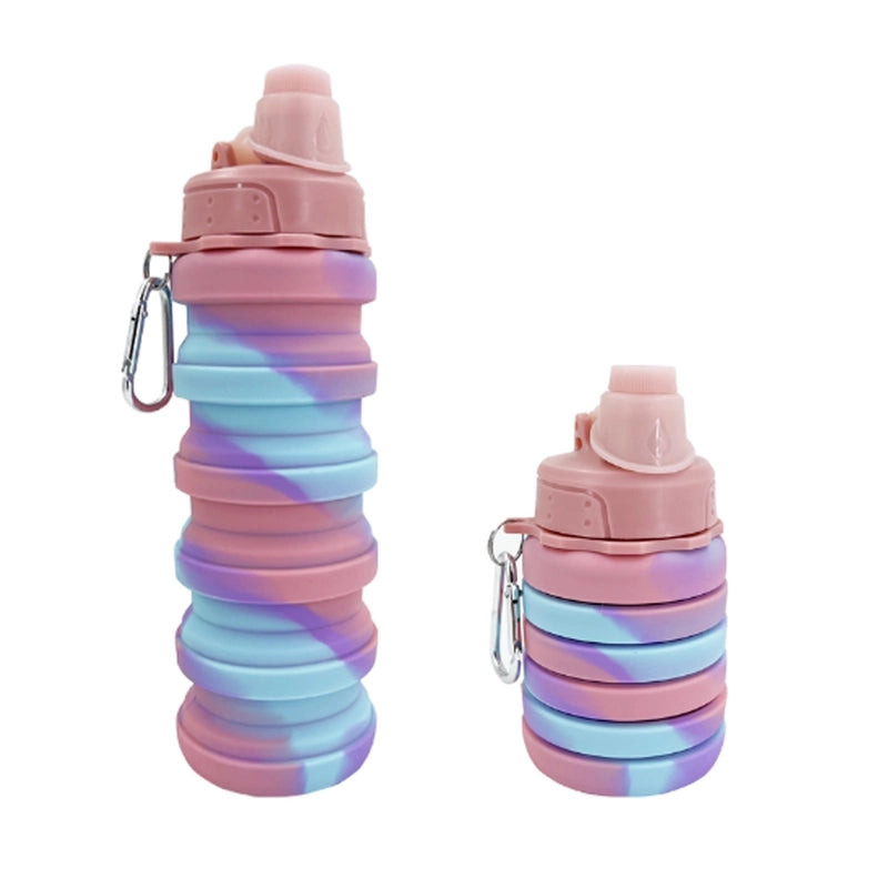 Fashion Camouflage Silica Gel Water Bottles