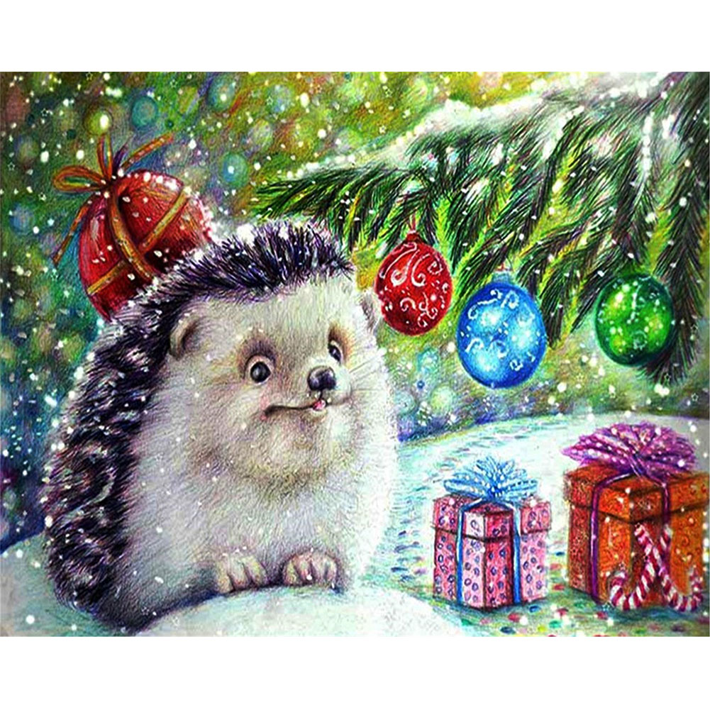 

Hedgehog - Round Drill Diamond Painting - 40*30CM, 501 Original