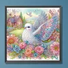 Diamond Painting-DIY Crystal Rhinestone Dove(40*40 CM)