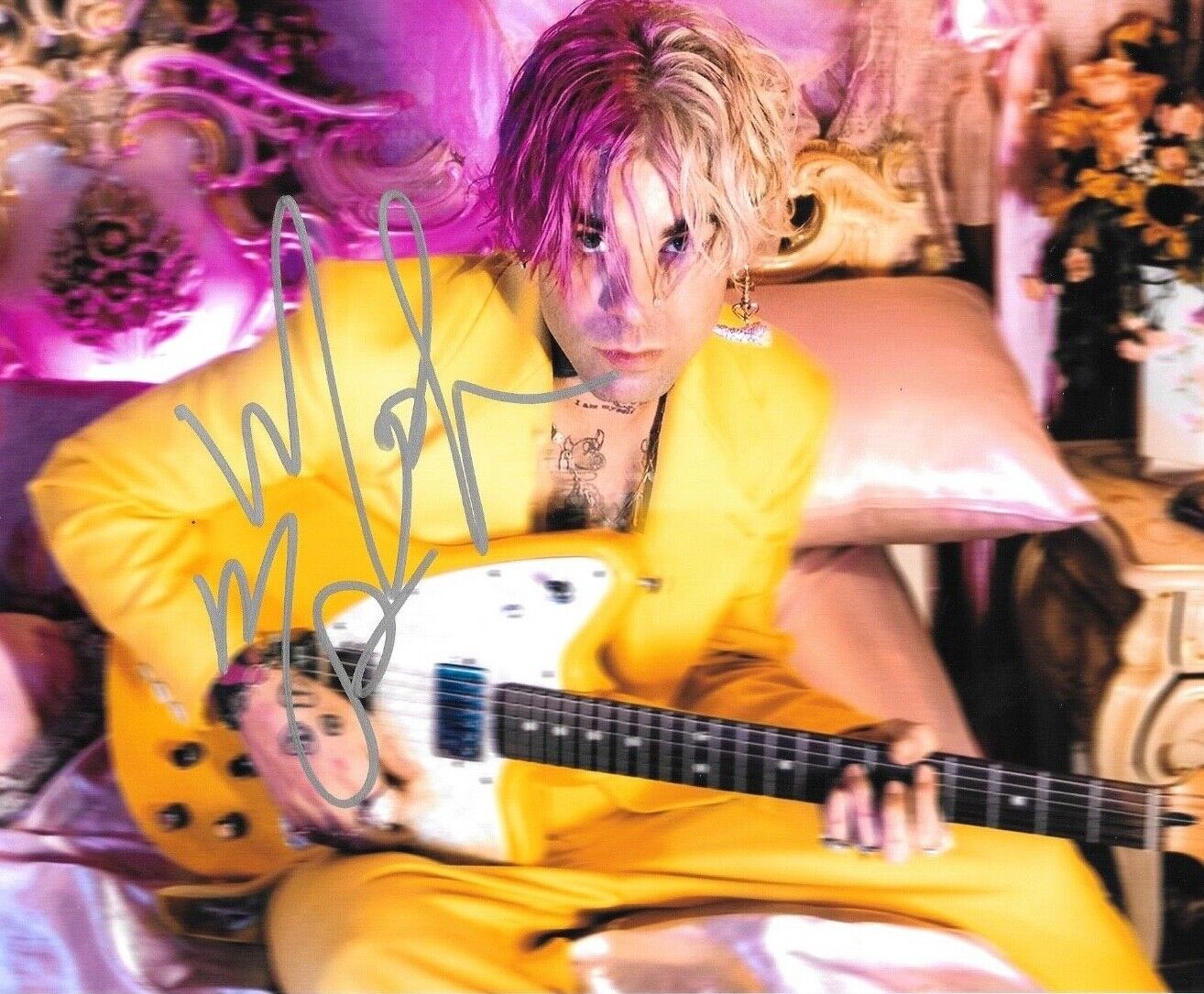 * MOD SUN * signed 8x10 Photo Poster painting * INTERNET KILLED THE ROCKSTAR * COA * 5