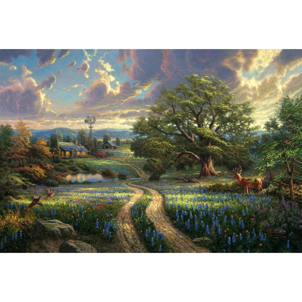 

Little House - Round Drill Diamond Painting - 30*40CM, 501 Original