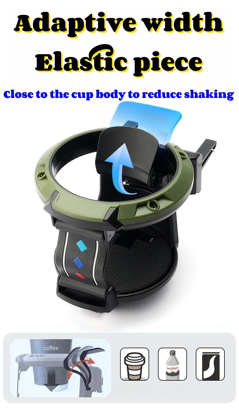 Car water cup holder car air conditioner air outlet beverage holder
