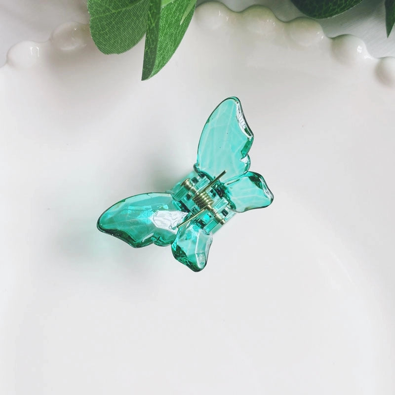 Fashion Butterfly Plastic Hair Claws 1 Piece