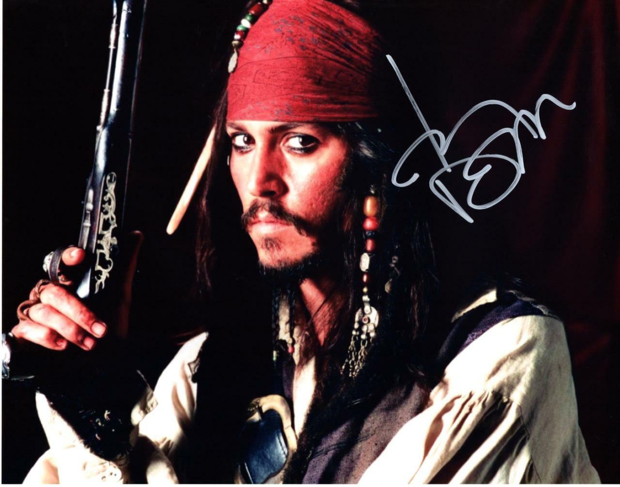 Johnny Depp 11x14 signed Photo Poster painting autographed Picture + COA