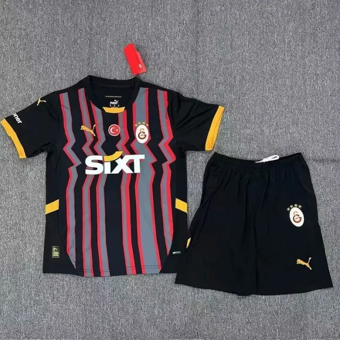 2024-2025 Galatasaray Second Away Soccer Jersey Kids Kit