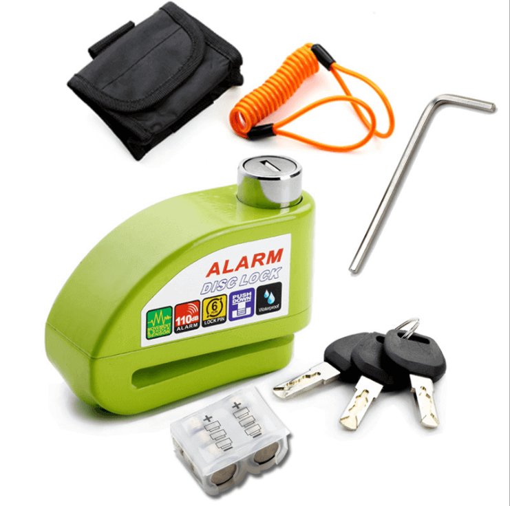 JOYOR Forever electric scooter alarm disc brake lock antitheft motorcycle electric battery portable special mountain road key