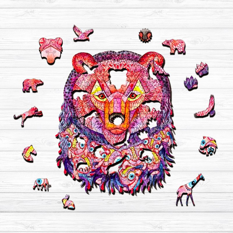 Ericpuzzle™ Ericpuzzle™Rare Bear Wooden Puzzle