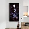 Diamond Painting -DIY Round Drill Dark Rose Girl(40x80cm)