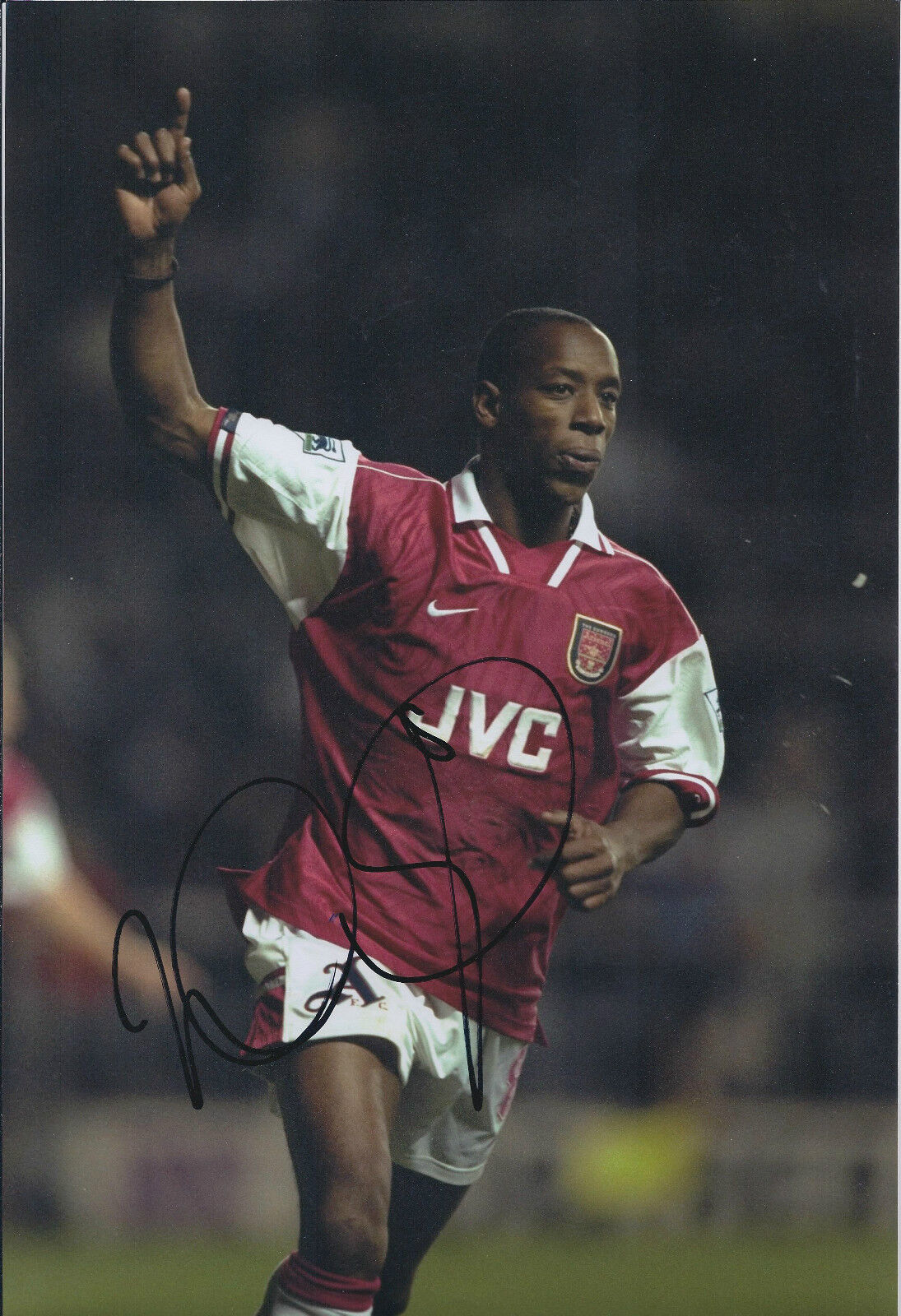 Ian WRIGHT SIGNED Autograph Arsenal FC 12x8 Photo Poster painting AFTAL COA RARE In Person