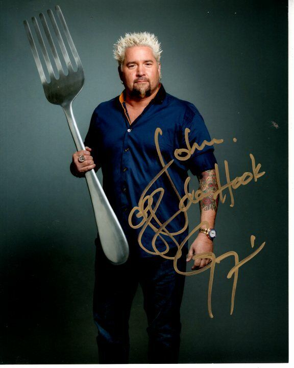 GUY FIERI Autographed Signed Photo Poster paintinggraph - To John