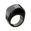 Equantu Zikr ring Tasbih ring with App-Control Qibla zinc alloy Counter Prayer Reminder