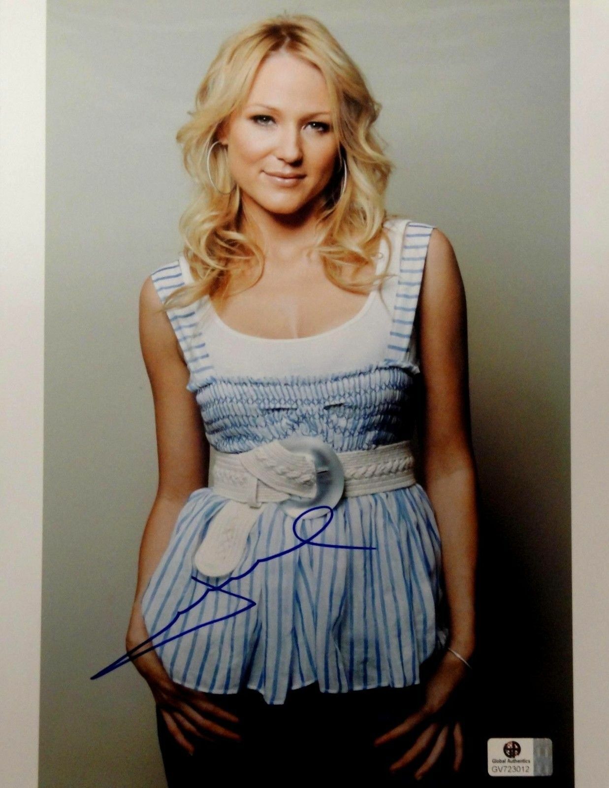 Jewel Hand Signed Autograph 8x10 Photo Poster painting Sexy Eyes & Lips & Smile GA 723027