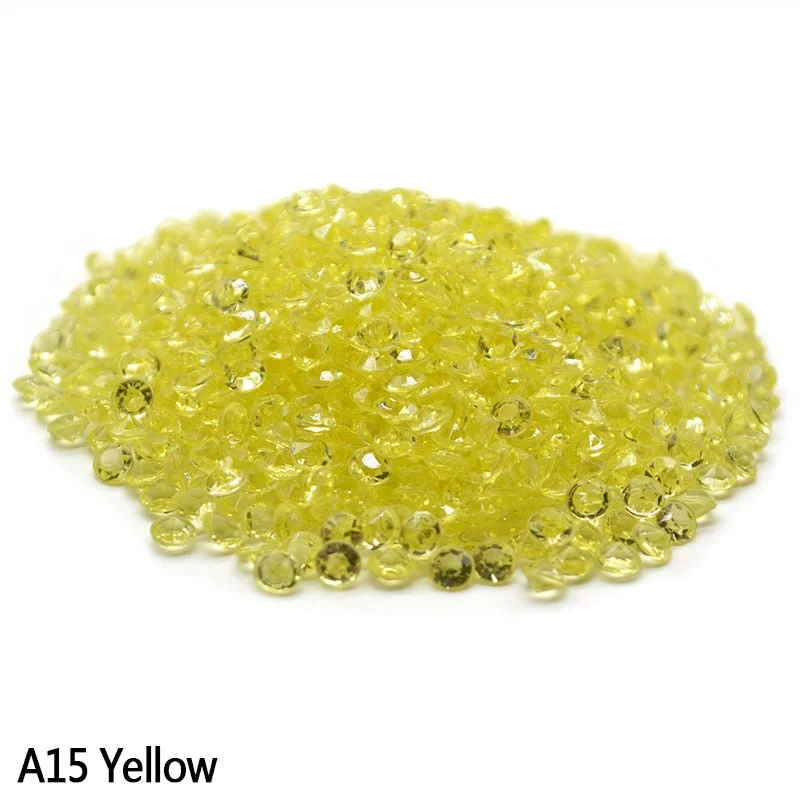 Wedding Decoration 1000PCS 4.5mm Crafts Crystal Confetti Table Scatters Clear Crystals Centerpiece Events Party Festive Supplies