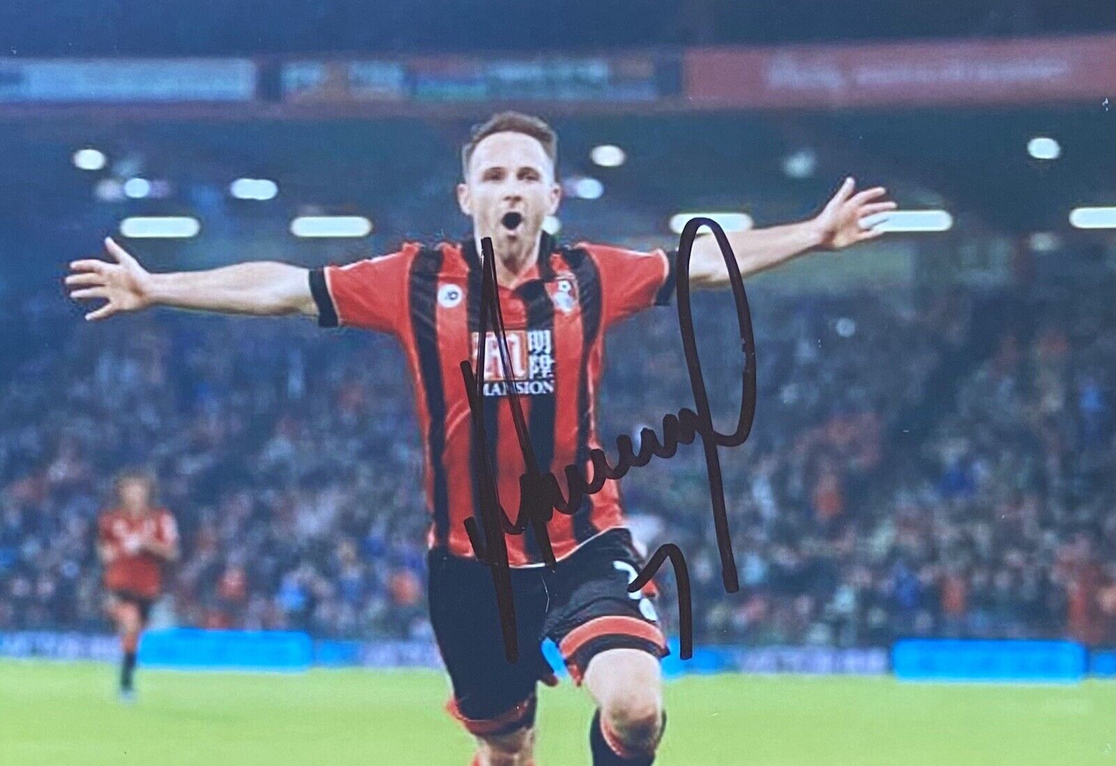 Marc Pugh Genuine Hand Signed Bournemouth AFC 6X4 Photo Poster painting