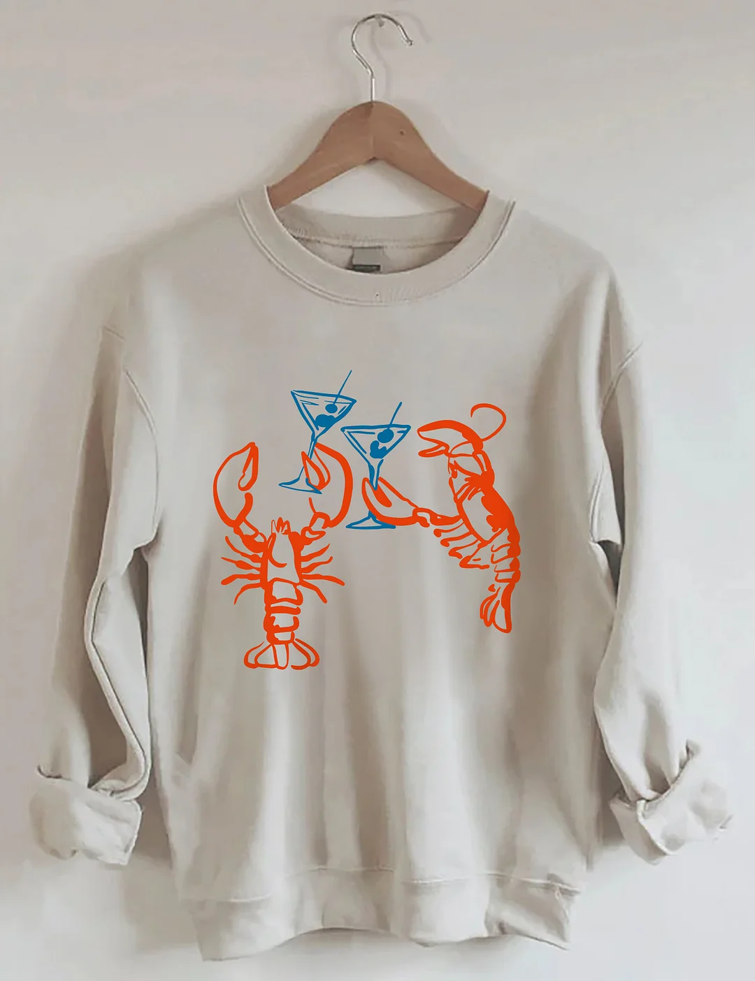Martini Lobster Sweatshirt