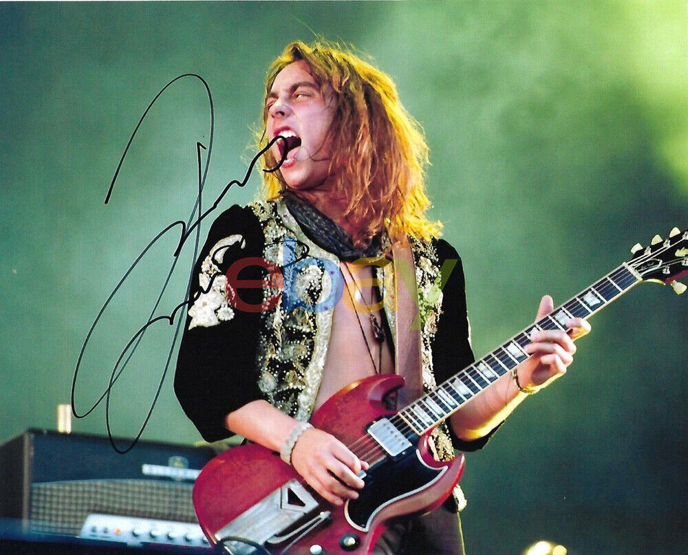 Jake Kiszka Greta Van Fleet Signed 8x10 Photo Poster painting reprint