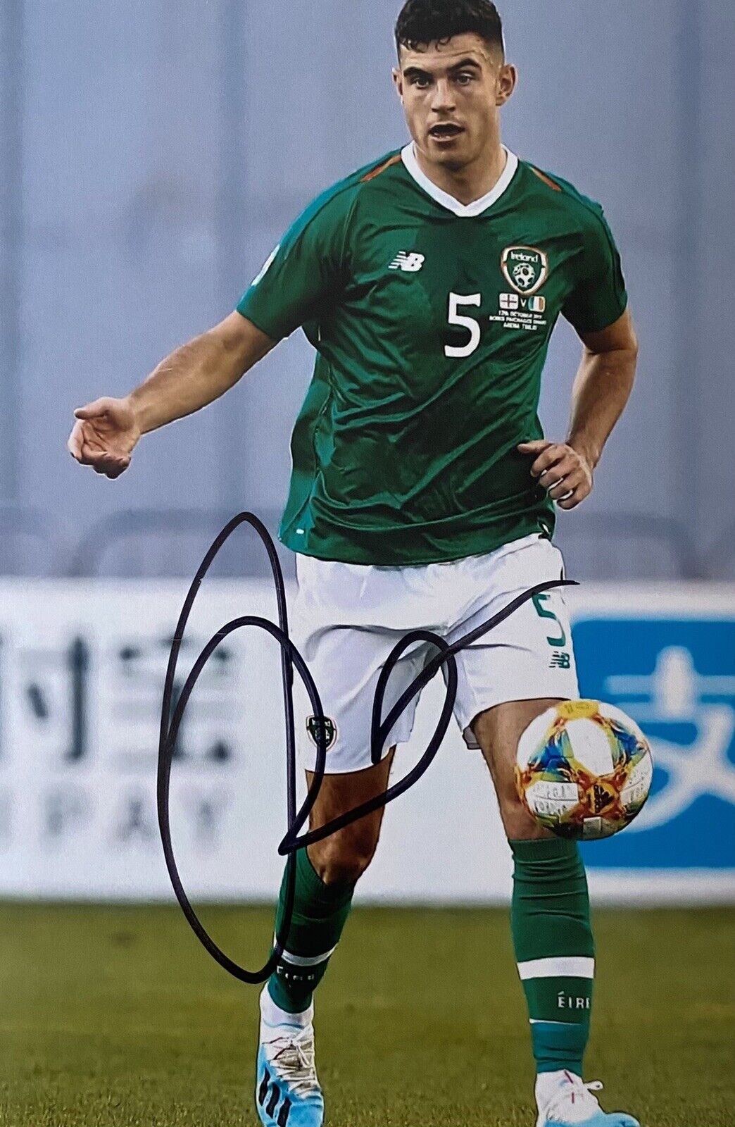 John Egan Genuine Hand Signed Ireland 6X4 Photo Poster painting