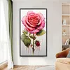 (Big Size)Texture Rose-Paint by Numbers Acrylic Painting 40*70CM