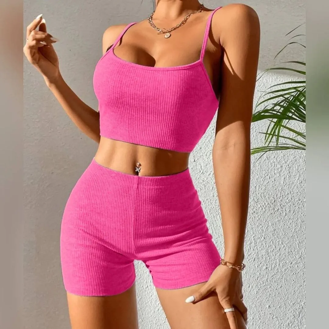 Nigikala Nigikala New Sexy Suspension Shorts Fashion Set Yoga Sports Set