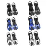 Snorkel Fins Swimming Flippers Adjustable Buckles for Snorkeling Diving Swimming
