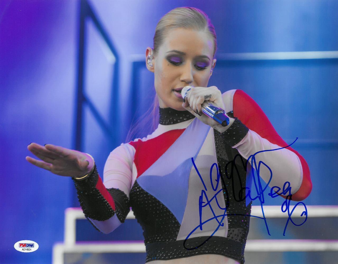 Iggy Azalea Signed Authentic Autographed 11x14 Photo Poster painting PSA/DNA #AD14924