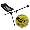 Folding Moon Chairs Footrest Telescopic Leg Rest Camping Chair Kit for Outdoor