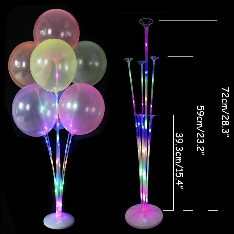 1 Set Balloons Holder Column Stand Holder Stickers for Wedding Kids Birthday Party Baby Shower Decoration Balloon Accessories