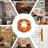 Glowing Pumpkin DIY Acrylic 5D Crystal Diamond Gem Art Hanging Ornament