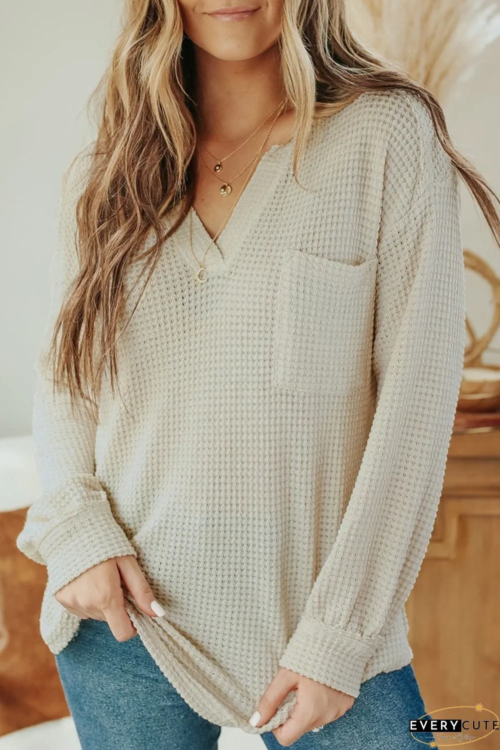 Warm Knitted Long Cardigan