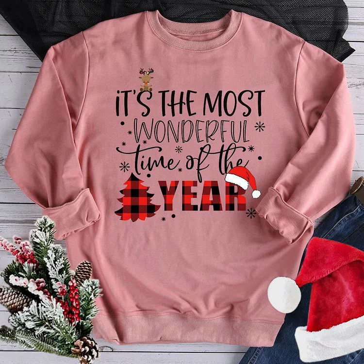 It's The Most Wonderful Time Of The Year Sweatshirt-07690-Annaletters