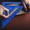 12 Inch Triangle Ruler Metric Angle Ruler Measuring Square Ruler Carpenter Tools