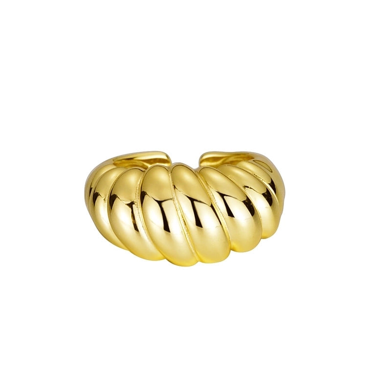 925 Sterling Silver Geometric Open Rings