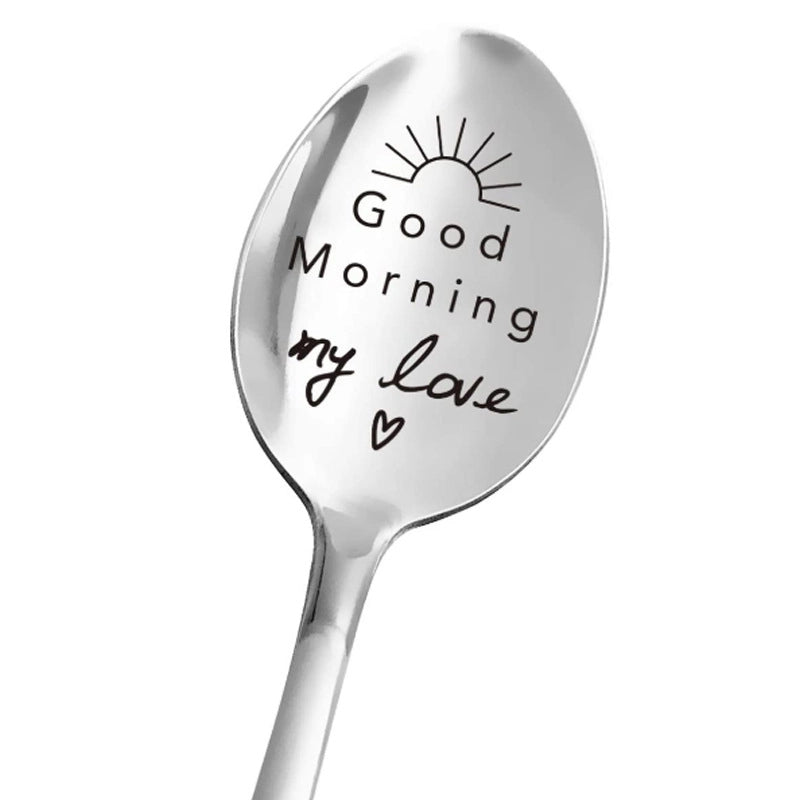 New Valentine’s Day Gift Lettering Stainless Steel Long Handle Spoon