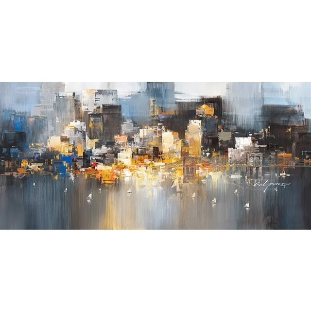 City Building In Abstract