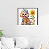 Diamond Painting-DIY Crystal Rhinestone Teddy Dog