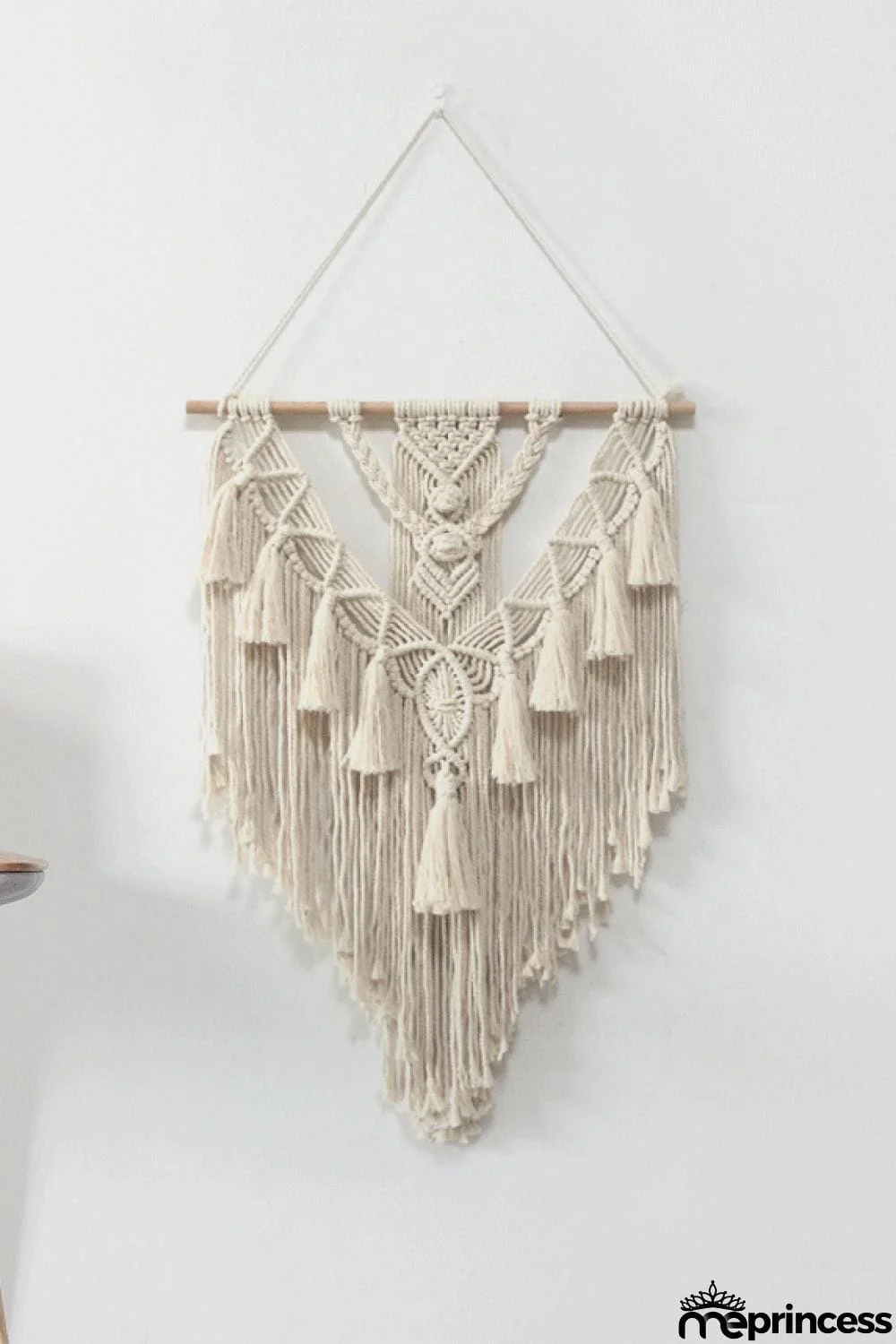 Macrame Fringe Wall Hanging Decor