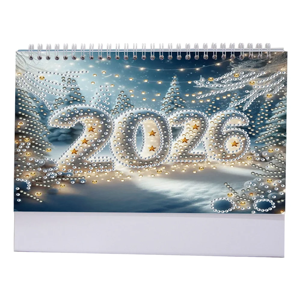 Kit DIY Diamond Painting Calendrier De L'Avent - Dimensions 25x19x8 Cm, Calendrier 2025-2026, Avec Strass Et Outils