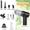 Handheld Vacuum Cordless, Car Vacuum Cordless Rechargeable 9000Pa, Hand Held Vacuum, Mini Vacuum with Blower, Portable Car Vacuum with LED Light