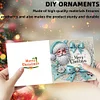 6Pcs Diamond Painting Christmas Greeting Cards Congratulations Cards & Gifts