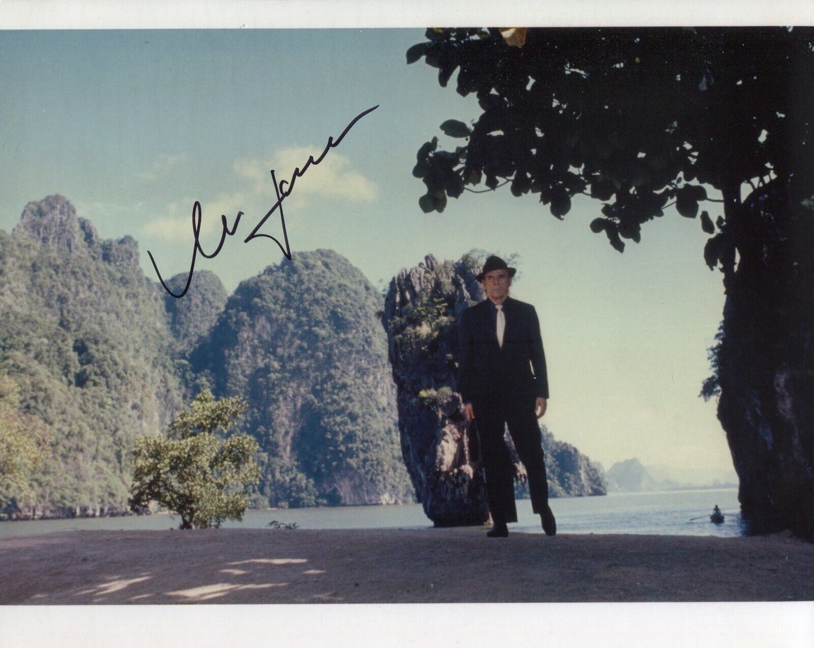 007 Bond movie signed The Man With the Golden Gun Photo Poster painting signed by Marc Lawrence