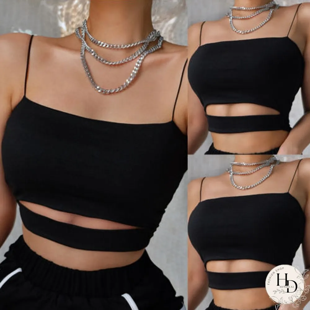 New Fashion Womens Crop Top Summer Casual Tank Tops